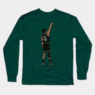 Jayson Tatum Holds The Release Long Sleeve T-Shirt